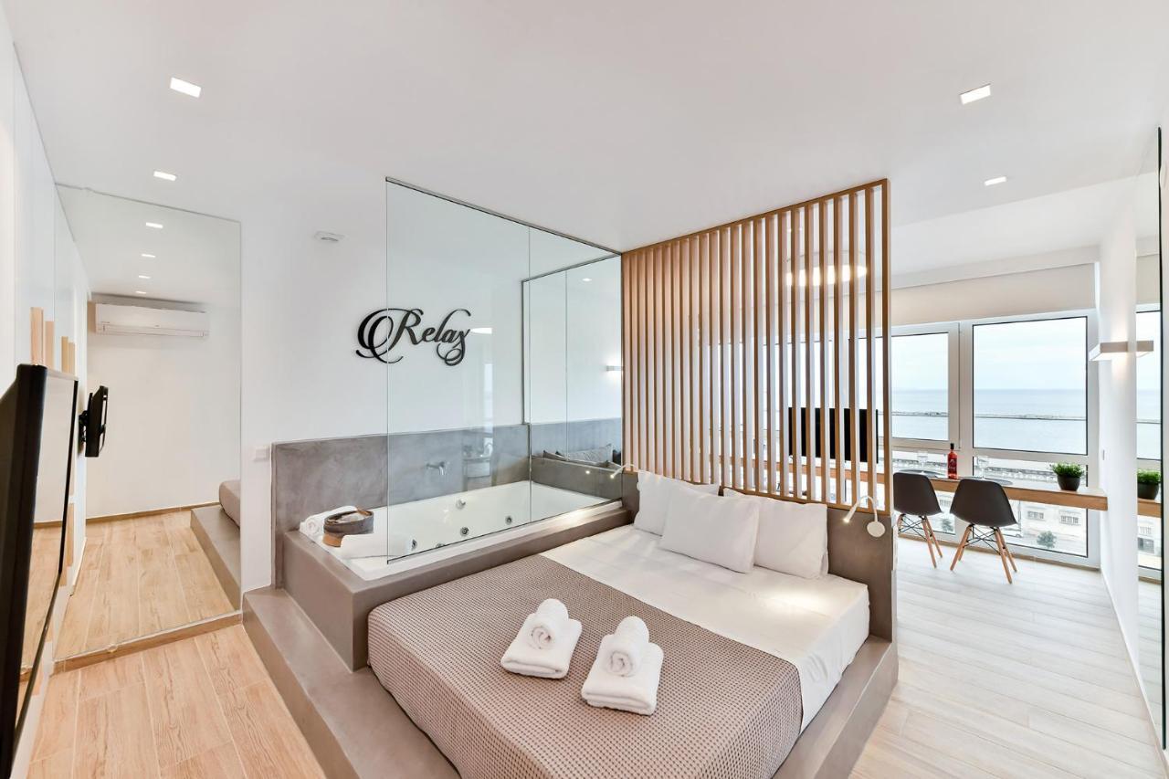 Porto Sea View Apartments Tesalonika Bagian luar foto