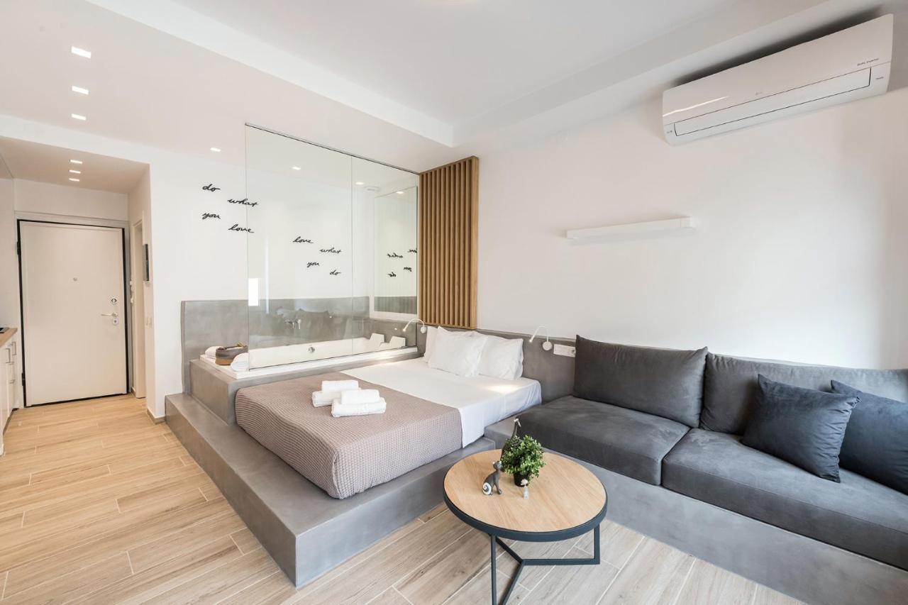 Porto Sea View Apartments Tesalonika Bagian luar foto